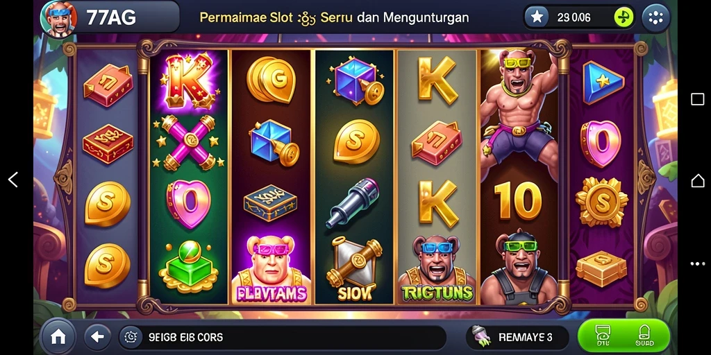 Tampilan screenshot dari gameplay Slot yang seru dan menarik.