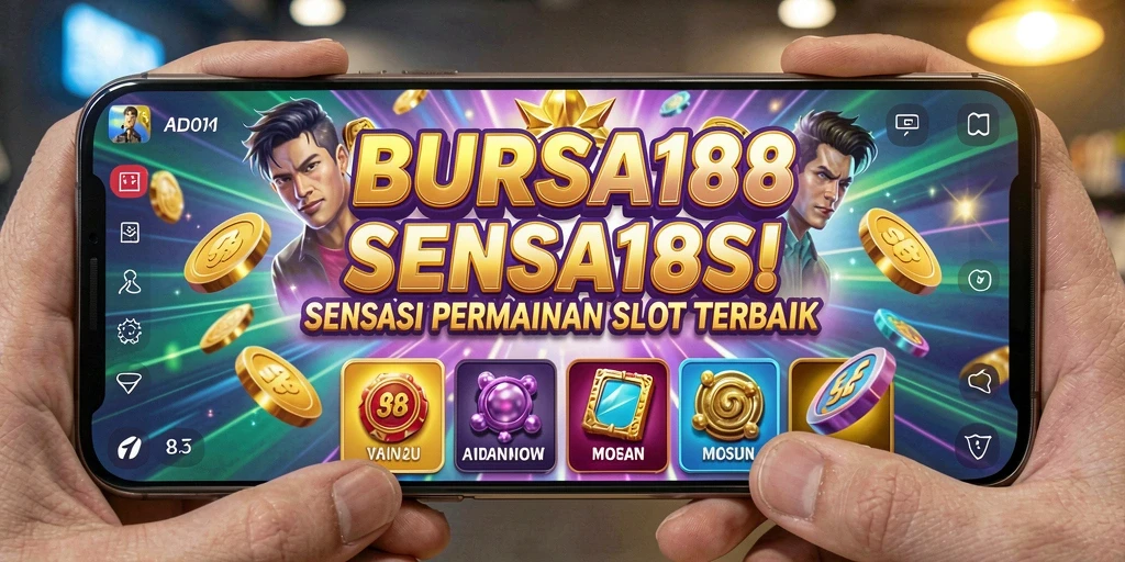 Tampilan gameplay BURSA188 dengan mesin slot yang menawan.