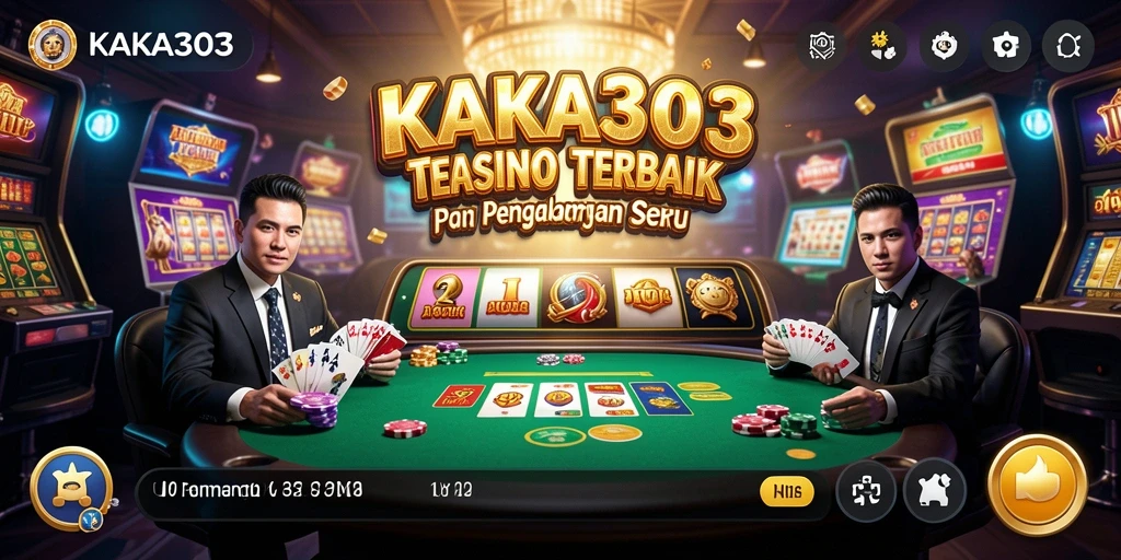 Screenshot KAKA303 menampilkan gameplay Kasino yang seru dan interaktif.