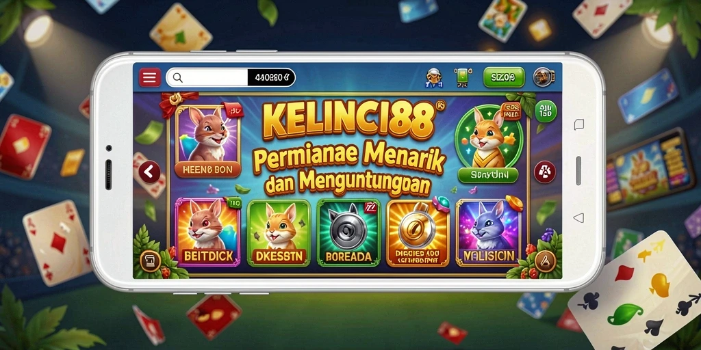 Gameplay seru KELINCI88 dengan berbagai mesin slot.