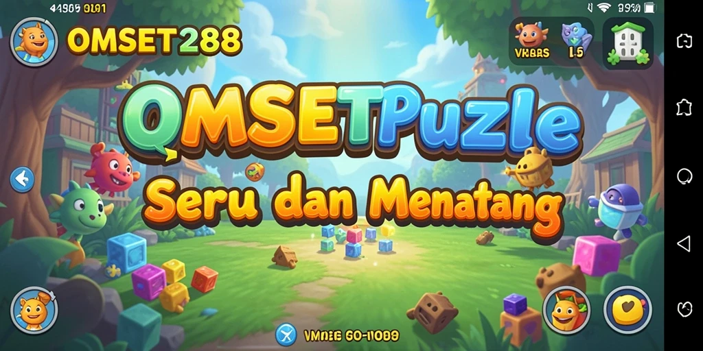 Tampilan gameplay menantang dari OMSET288 dengan teka-teki yang menarik.