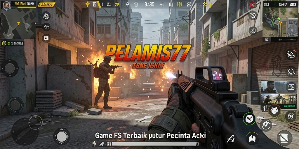 Tampilan menarik dari gameplay PELAMIS77 yang penuh aksi.