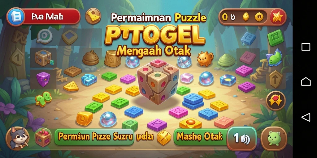 Tampilan gameplay PTTOGEL yang seru dan menantang.