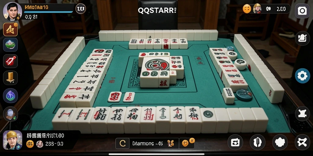 Tampilan gameplay seru dari QQSTAR yang menantang.