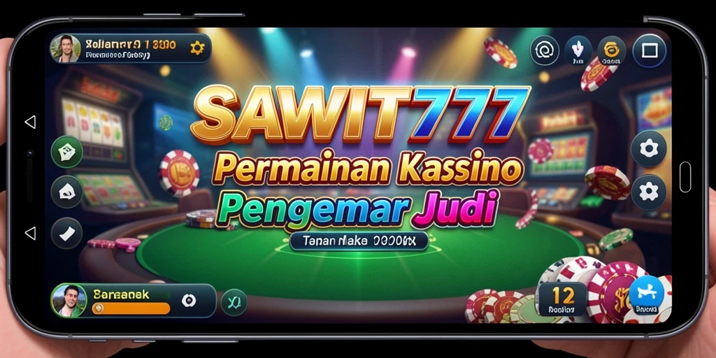 Screenshot gameplay SAWIT777 menampilkan suasana kasino yang menegangkan dan seru.